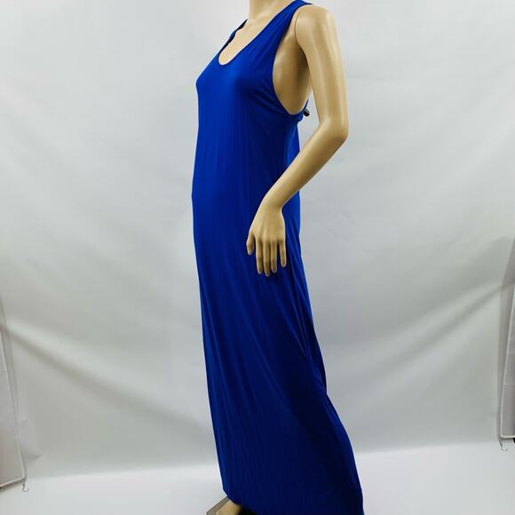 ASOS Royal Blue Backless Maxi Dress - Picture 4 of 10